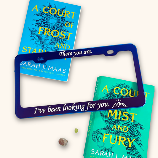 ACOTAR Night Court License Plate Frame
