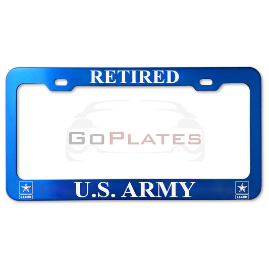 U.S. Military - Army Custom License Plate Frames