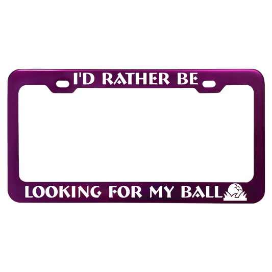 The Best Custom License Plate Frames for Golfers