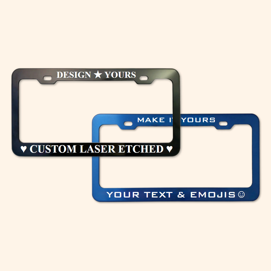 Custom License Plate Frames | GoPlates
