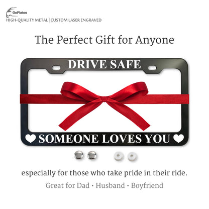 Custom License Plate Frame – Single