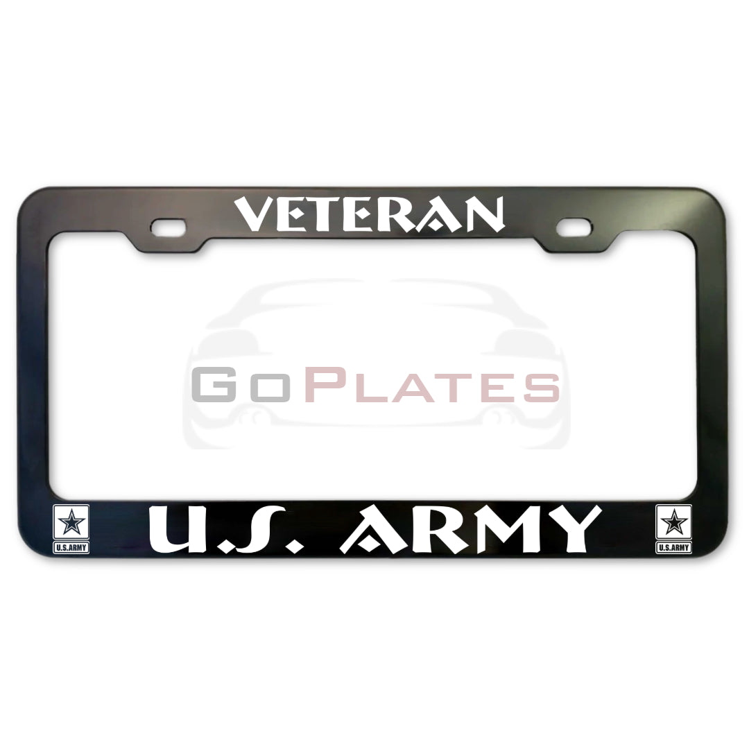 U.S. Military - Army Custom License Plate Frames