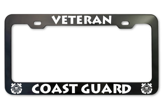 U.S. Military - Coast Guard Custom License Plate Frames