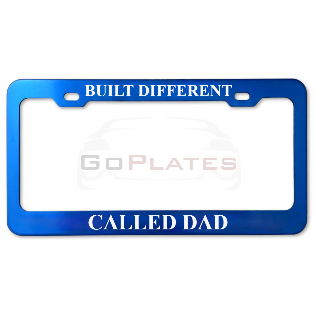 Built Different Called Dad - Blue Frame