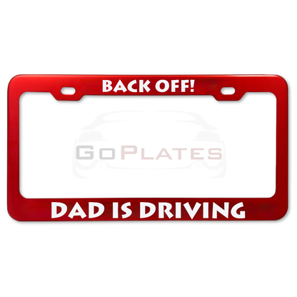 Best Dad Ever License Plate Frame-(Father’s Day Gift Idea)