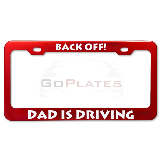 Best Dad Ever License Plate Frame-(Father’s Day Gift Idea)