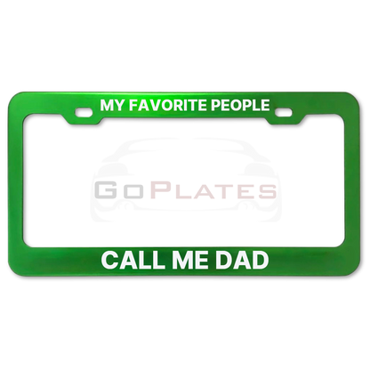 Best Dad Ever License Plate Frame-(Father’s Day Gift Idea)