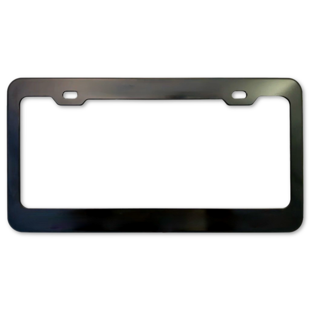 Custom Green License Plate Frame