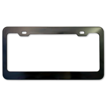 Custom Green License Plate Frame