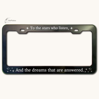 ACOTAR Night Court License Plate Frame