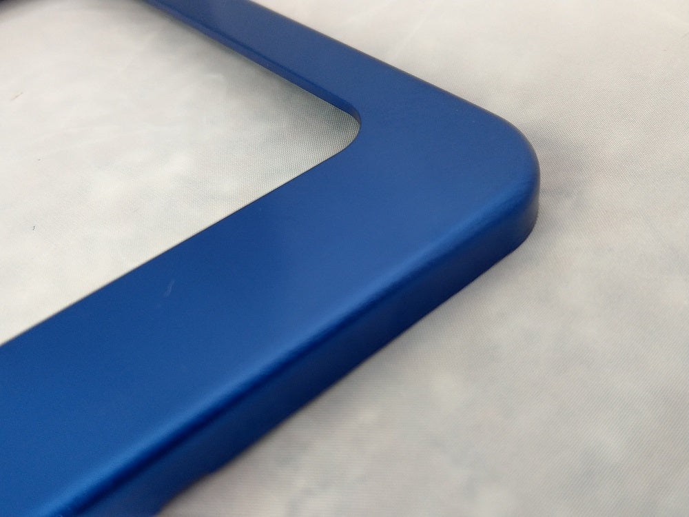 Pet License Plate Frames - Anodized Aluminum